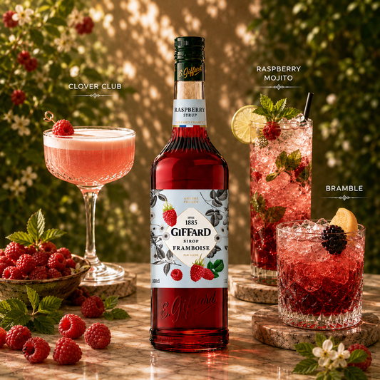 Hindberjasíróp – 1L