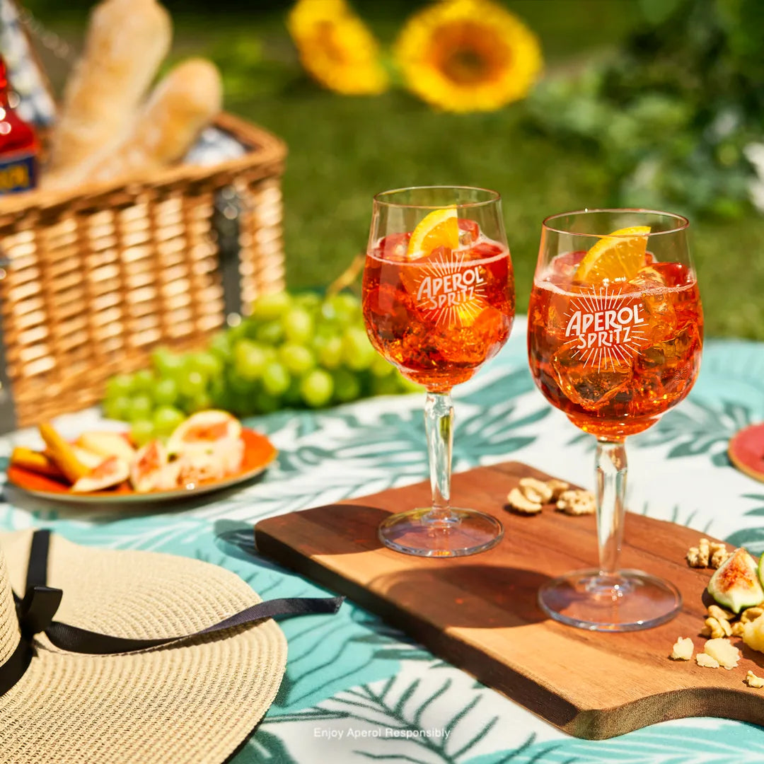 Aperol Spritz glasses
